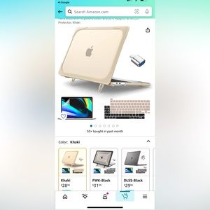 Heavy Duty Case for M2 M1 MacBook Pro 13 inch, Fold Kickstand Function Hard case